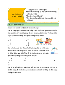 Bài tập cuối tuần Toán lớp 5 Chân trời sáng tạo Tuần 3