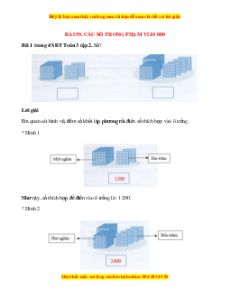 Giải VBT Toán lớp 3 Tập 2 Cánh diều