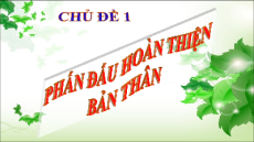 Giáo án Powerpoint Chủ đề 1 Hoạt động trải nghiệm 11 Chân trời sáng tạo