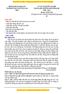 Đề thi thử Ngữ Văn trường Chuyên Lam Sơn năm 2021