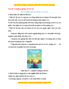 Lý thuyết Tin học 10 Kết nối tri thức Bài 33: Nghề thiết kế đồ hoạ máy tính