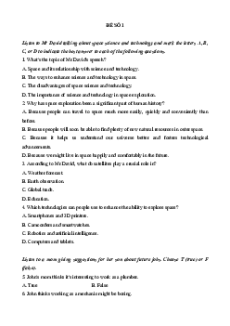 Bộ 3 đề thi Cuối kì 2 Tiếng Anh 9 Ringht on có đáp án