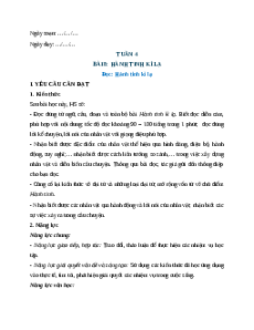 Giáo án Bài 8: Hành tinh kì lạ Tiếng Việt lớp 5 Kết nối tri thức