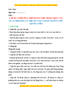 Giáo án Phép cộng (có nhớ) số có hai chữ số với số có một chữ số Toán lớp 2 Kết nối tri thức