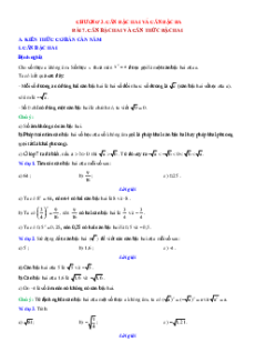 Chuyên đề dạy thêm Toán 9 Chương 3 Kết nối tri thức mới nhất