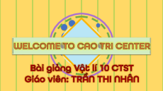 Giáo án powerpoint Năng lượng và công Vật lí 10 Chân trời sáng tạo