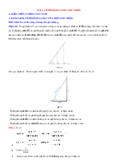 Chuyên đề dạy thêm Toán 9 Chương 4 Chân trời sáng tạo mới nhất