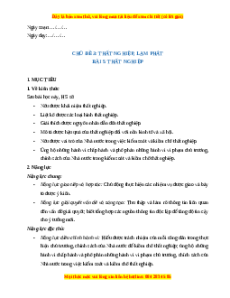 Giáo án Bài 5 KTPL 11 Cánh diều: Thất nghiệp