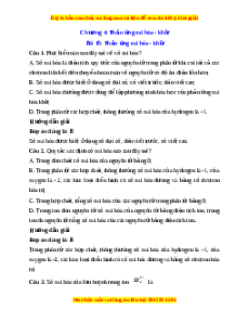 Trắc nghiệm Phản ứng oxi hóa - khử Hóa 10 Kết nối tri thức