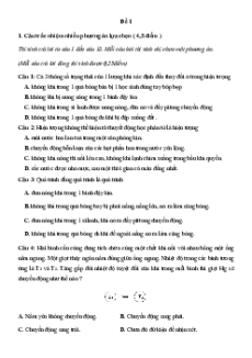 Bài tập ôn tập + Đề kiểm tra Vật Lí 12 Kết nối tri thức Chương 2