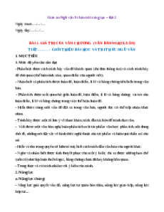 Giáo án Giá trị của văn chương (Văn bản nghị luận) 2024 Chân trời sáng tạo