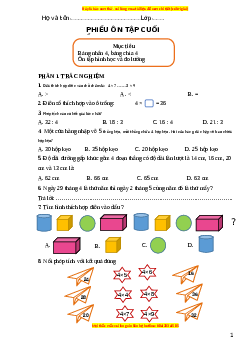 Bài tập cuối tuần Toán lớp 3 Tuần 3 Kết nối tri thức (có lời giải)