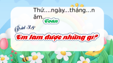 Giáo án Powerpoint Bài 38: Em làm được những gì Toán lớp 5 Chân trời sáng tạo