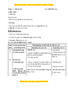 Giáo án Bài 10 Toán lớp 5: Hỗn số (tiếp theo)