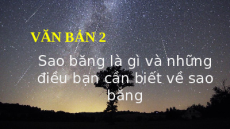 Giáo án Powerpoint Sao băng là gì và những điều bạn cần biết về sao băng? Ngữ văn 8 Chân trời sáng tạo