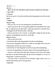 Giáo án chuyên đề Bài 7: Dự án Sưu tầm điều tra ứng dụng kiểm soát Sinh học 12 Kết nối tri thức