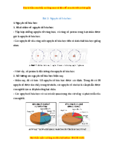Lý thuyết Khoa học tự nhiên 7 Chân trời sáng tạo Bài 3: Nguyên tố hóa học