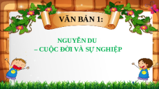 Giáo án Powerpoint Nguyễn Du – Cuộc đời và sự nghiệp Ngữ văn 11 Cánh diều