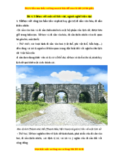 Lý thuyết Bài 4 Lịch sử 10 Cánh diều: Sử học với một số lĩnh vực, ngành hiện đại