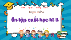 Giáo án Powerpoint Ôn tập cuối kì 2 Đạo đức lớp 1 Kết nối tri thức