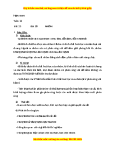 Giáo án Nhôm Hóa học 9