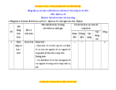 Đề thi cuối kì 2 Hóa học 10 Kết nối tri thức - Đề 1