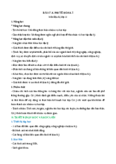 Giáo án Bài 17 Địa lí 11 Cánh diều (2024): Kinh tế Hoa Kỳ