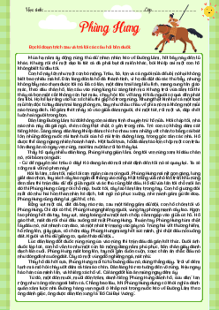 Phiếu bài tập Văn 6 Truyền thuyết