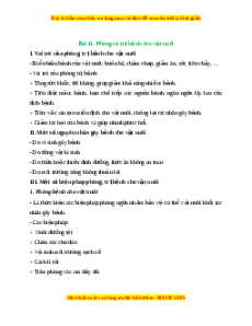 Lý thuyết Bài 11: Phòng và trị bệnh cho vật nuôi