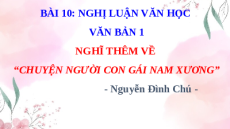Giáo án Powerpoint Nghĩ thêm về "Chuyện người con gái Nam Xương" Ngữ văn 9 Cánh diều