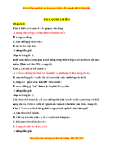 Trắc nghiệm GDCD 7 Bài 8 Kết nối tri thức: Quản lí tiền