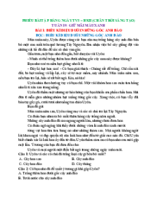Bài tập hàng ngày Tiếng Việt lớp 5 Học kì 2 Chân trời sáng tạo