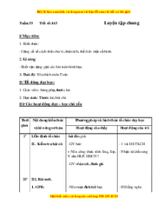 Giáo án Bài 163 Toán lớp 5: Luyện tập chung (Trang 169)