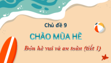 Bài giảng Powerpoint Chủ đề 9: Chào mùa hè