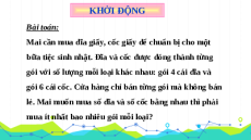 Giáo án Powerpoint Bội chung - Bội chung nhỏ nhất Toán 6 Kết nối tri thức