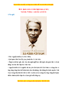 Tác giả - tác phẩm Bài 10: Hành trình tri thức Ngữ văn 7 Chân trời sáng tạo