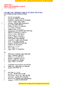 Bài tập bổ trợ Tiếng Anh 10 Friends global mới nhất