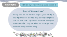 Giáo án Powerpoint Chủ đề 6 Hoạt động trải nghiệm 10 Chân trời sáng tạo