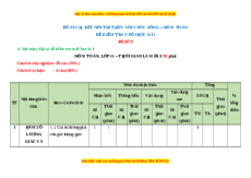 Đề thi cuối kì 1 Toán 11 Kết nối tri thức - Đề 8