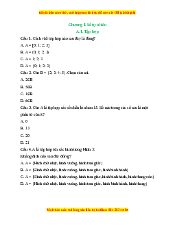 Bộ Trắc nghiệm Toán 6 Cánh diều (cả năm) có đáp án