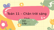 Giáo án Powerpoint Góc lượng giác Toán 11 Chân trời sáng tạo (Phiên bản 2)