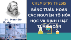 Giáo án powerpoint Cấu tạo bảng tuần hoàn các nguyên tố hóa học Hóa học 10 Chân trời sáng tạo