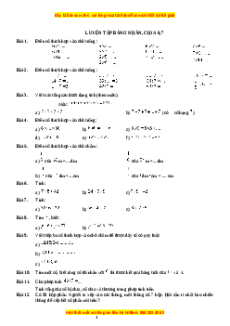 Chuyên đề Luyện tập bảng nhân chia 6, 7 Toán lớp 3 nâng cao Kết nối tri thức