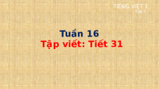 Giáo án Powerpoint Tập viết sau bài 82, 83 Tiếng việt lớp 1 Cánh diều