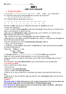 Bài tập cuối tuần Toán lớp 5 Kết nối tri thức Học kì 1 (Phiên bản 2)