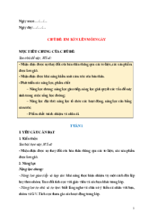 Giáo án Hoạt động trải nghiệm lớp 5 Kết nối tri thức (năm 2025) | Giáo án HĐTN lớp 5 mới, chuẩn nhất