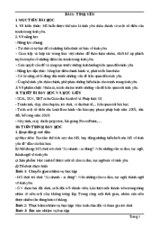 Giáo án Chuyên đề KTPL 10 Kết nối tri thức (phiên bản 2)