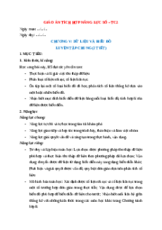 Giáo án Luyện tập chung trang 106 Toán 8 Kết nối tri thức (năng lực số)