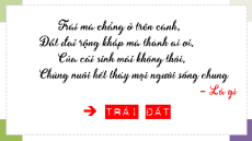 Giáo án powerpoint Tri thức ngữ văn | Kết nối tri thức Ngữ văn 6