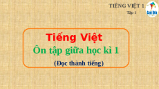 Giáo án Powerpoint Ôn tập giữa học kì 1 (Tiết 3, 4, 5, 6, 7, 8) Tiếng việt lớp 1 Cánh diều